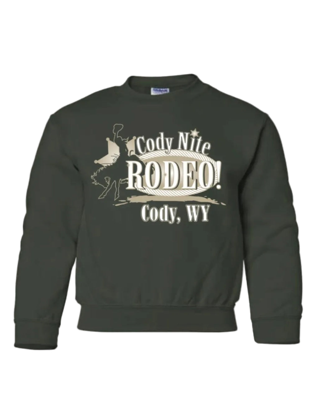 Youth Cody Nite Rodeo Crewneck