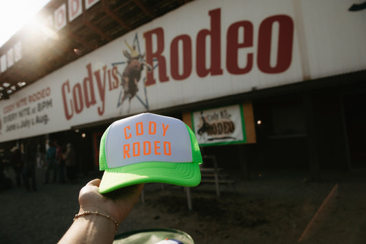Neon Cody Rodeo Foam Trucker Cap