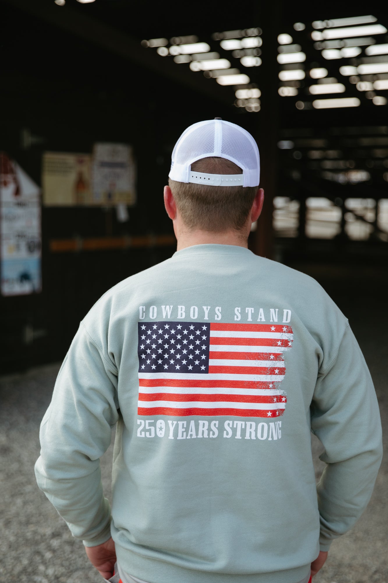 Cowboys Stand Crewneck