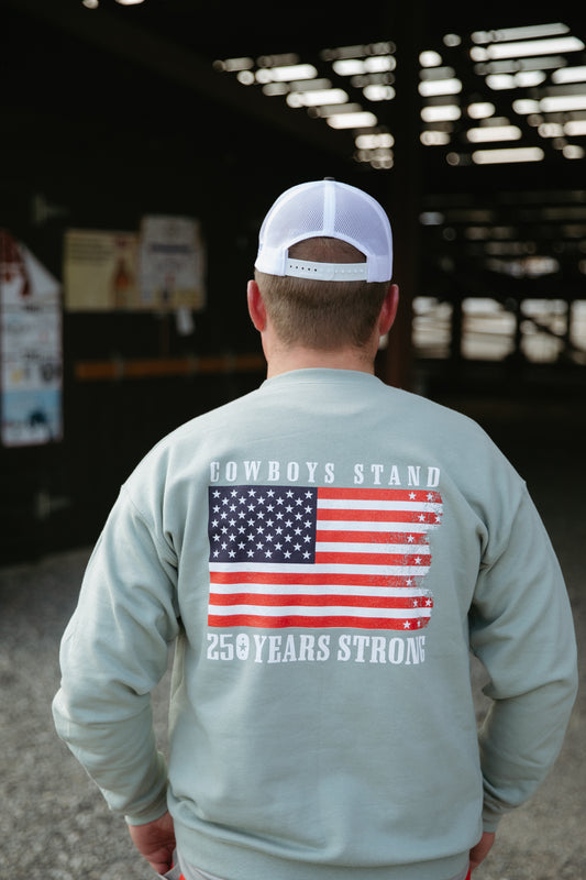 Cowboys Stand Crewneck