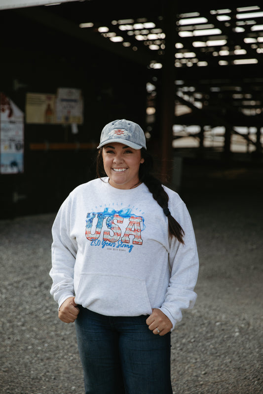 Cowgirls Stand Crewneck with Pocket