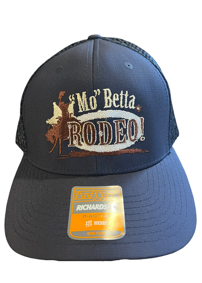 Navy "Mo" Betta Rodeo Logo Cap