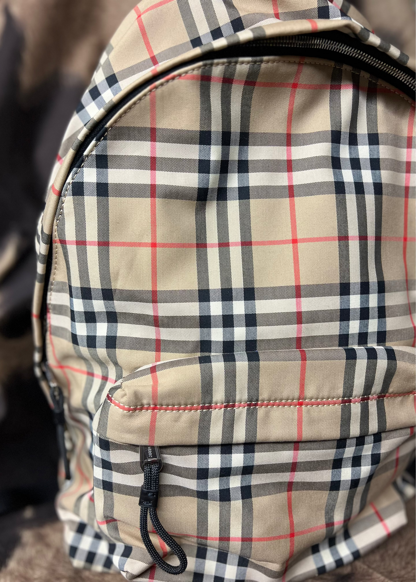 Tan Backpack