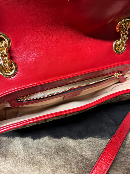 Brown & Red Purse