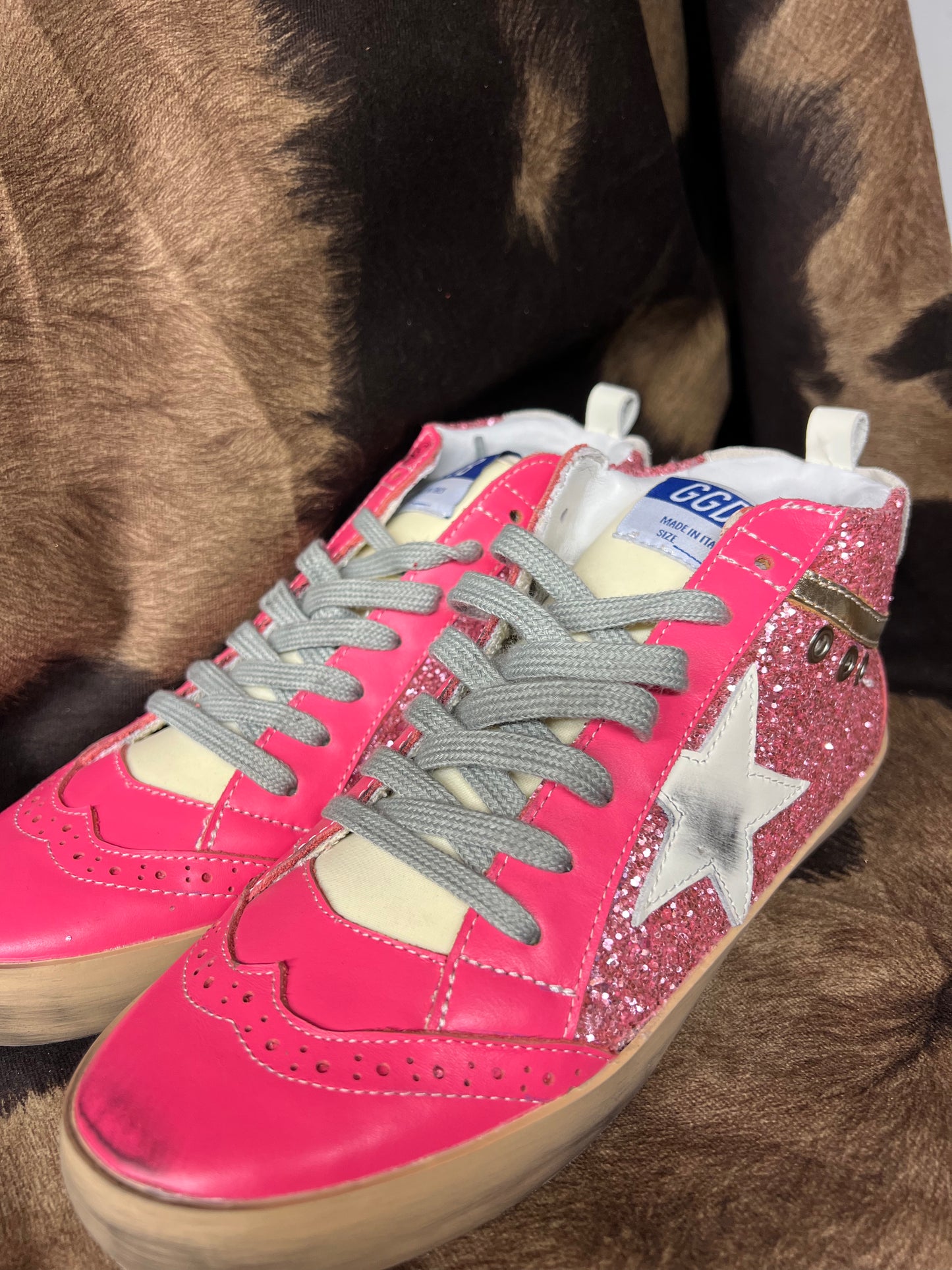 Pink Sparkle Shoes