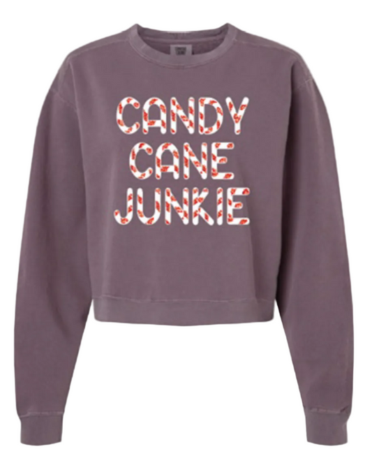 Dusk Candy Cane Junkie Crewneck