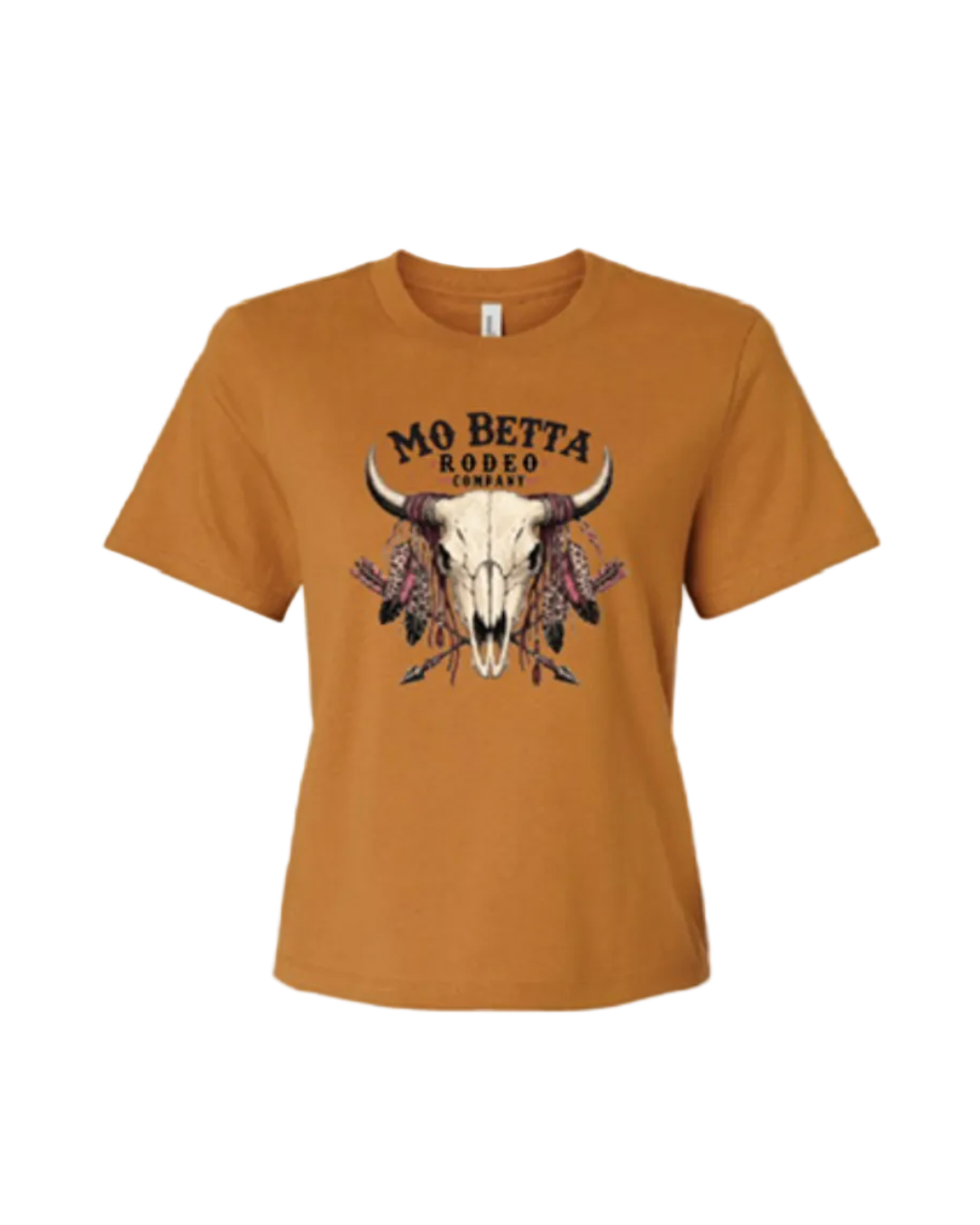 Mo Betta Rodeo Company Skull & Feathers T-Shirt