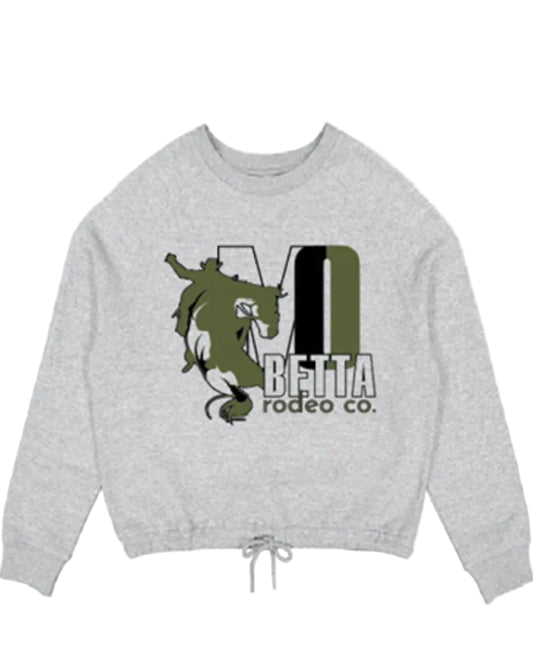 Mo Betta Rodeo Co Drawstring Crewneck